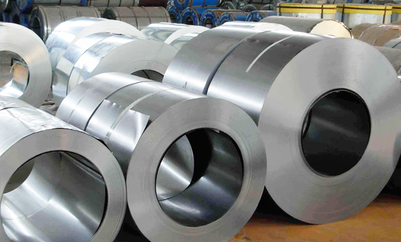 Galvanized steel coil outlet